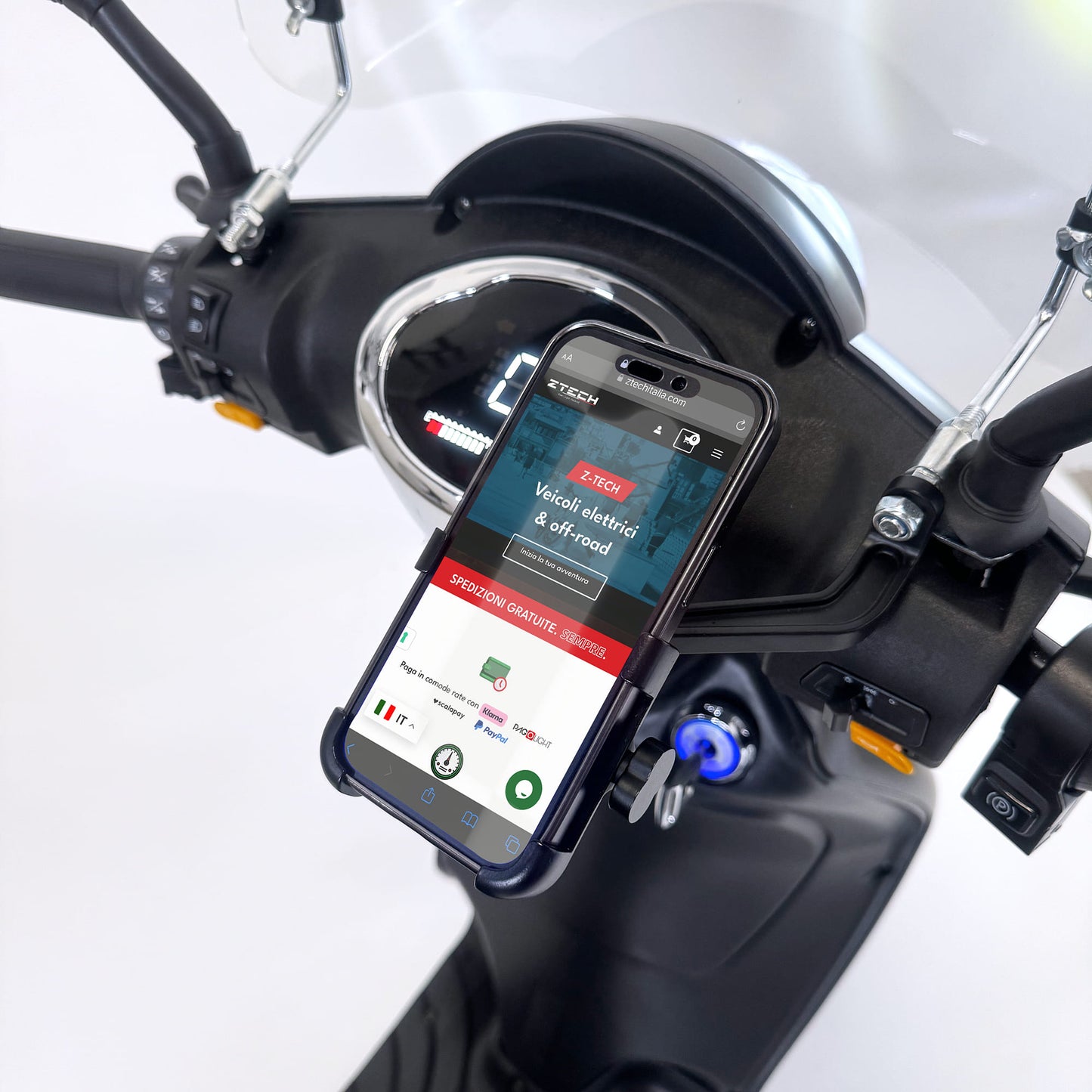Bici elettrica ztech ZT09-FL 800w 48v autonomia 40km