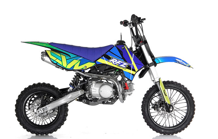 Pitbike Cvm moto RFZ Gazelle 125cc 4t Ruota 14/12 automatico